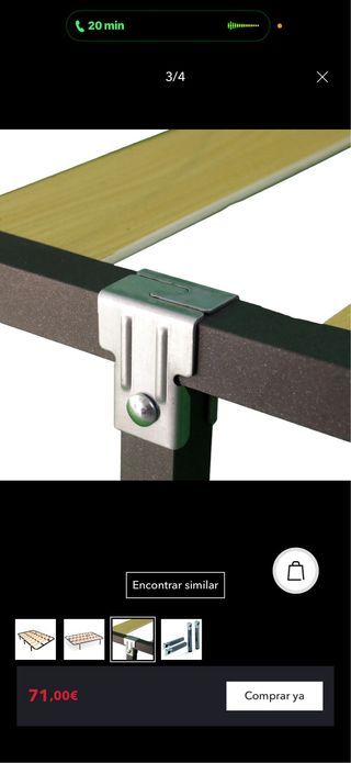 Somier con patas (envío GRATIS)