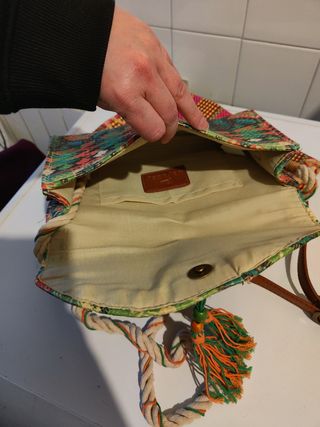 Bolsos de tela estampados
