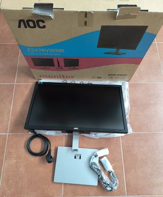 Pantalla de ordenador AOC Negra