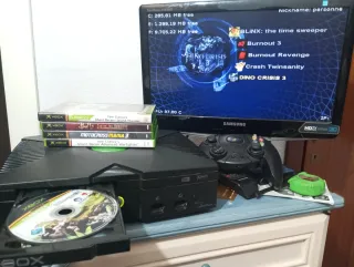 Xbox Clásica con Juegos