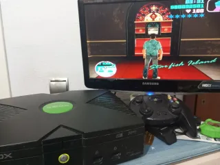 Xbox Clásica con Juegos