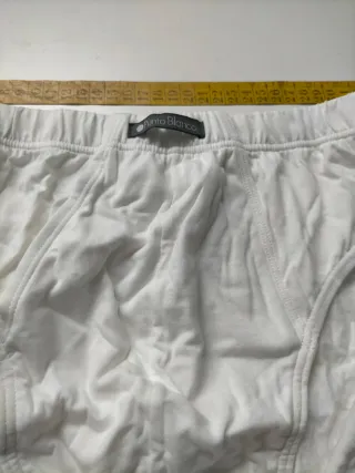 Slip Clásico Abierto Punto Blanco Algodón 100%