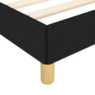 Estructura Cama 90x200 Tela Negra