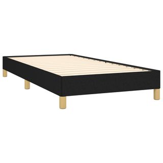 Estructura Cama 90x200 Tela Negra