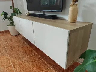 Mueble TV Besta Ikea Madera