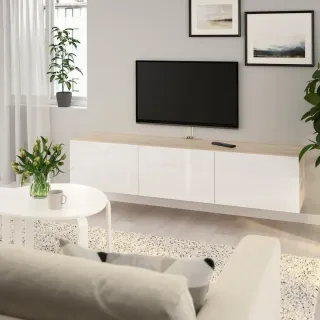 Mueble TV Besta Ikea Madera
