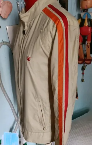 Cortavientos Chevignon Beige/Naranja