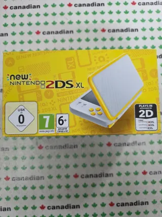 Nintendo 2DS XL Blanca y Naranja
