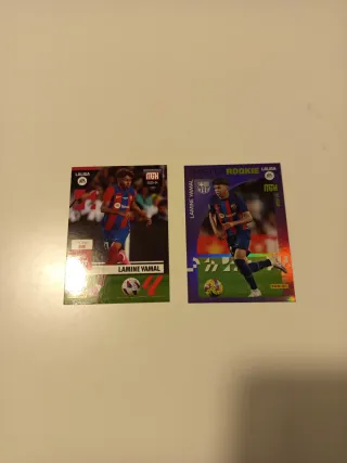2 Cromos Lamine Yamal Megacracks 23-24