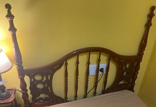 Escritorio secreter cabezal mesita estilo inglés