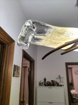 Lampadario Sil Lux Murano Oro Trasparente