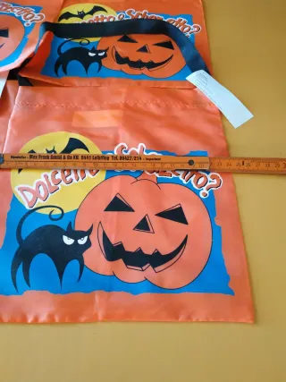Set 4 shopper Halloween nuove con cartellino