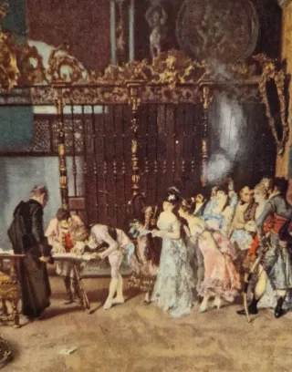 Antigua caja de lata "Galletas Rodríguez" Reus