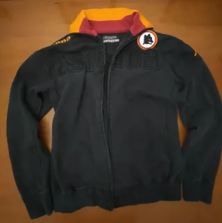 Felpa Kappa AS Roma 2009 Zip
