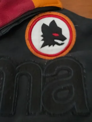Felpa Kappa AS Roma 2009 Zip