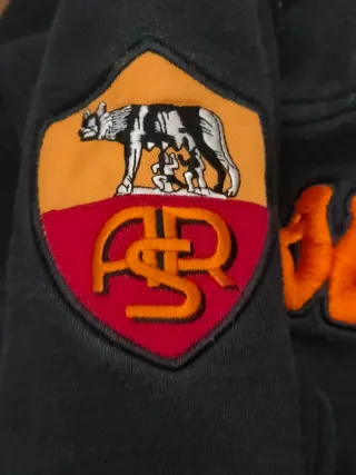 Felpa Kappa AS Roma 2009 Zip
