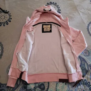 Sudadera Naketano Brazzo rosa jaspeado mujer M.