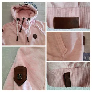 Sudadera Naketano Brazzo rosa jaspeado mujer M.