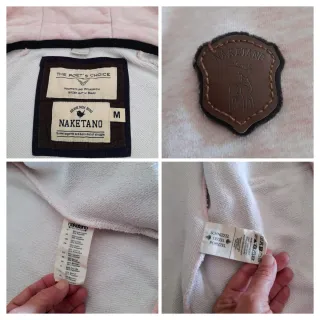 Sudadera Naketano Brazzo rosa jaspeado mujer M.