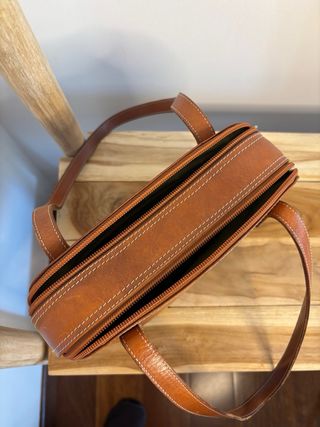 Bolso vintage La Jaca piel vaquetilla