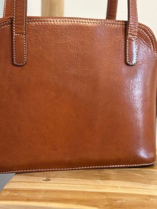 Bolso vintage La Jaca piel vaquetilla