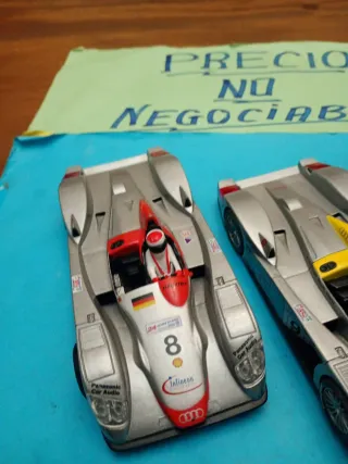 Lote precio por 2 Audi R8 Scalextric 1:32 Analógic