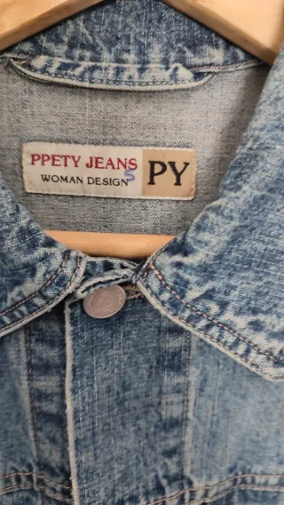 Cazadora Vaquera Mujer Talla L