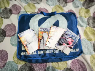 Mono competición Sparco negro y blanco