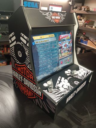 Bartop Arcade Harley-Davidson