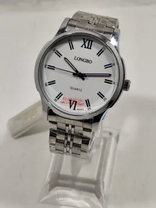 Orologio Longbo Argento e Bianco