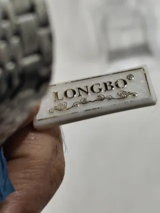 Orologio Longbo Argento e Bianco