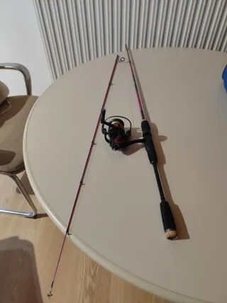 Caña Hart toro predator 69M Carrete Hart fire Z-40