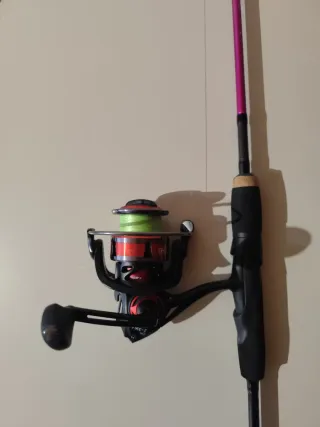 Caña Hart toro predator 69M Carrete Hart fire Z-40