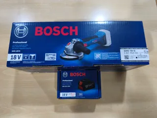 Amoladora Bosch GWS 18V-8 + Batería 4.0Ah