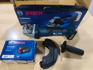 Amoladora Bosch GWS 18V-8 + Batería 4.0Ah
