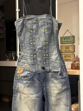 Mono Lois Vintage Denim Palabra de Honor