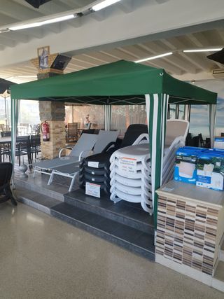 Gazebo Verde Pieghevole 3x3