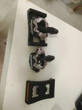 Pedales Shimano Automáticos Plataforma