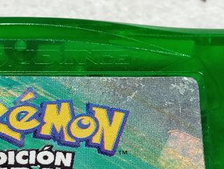 GAME BOY ADVANCE NINTENDO POKEMON ESMERALDA