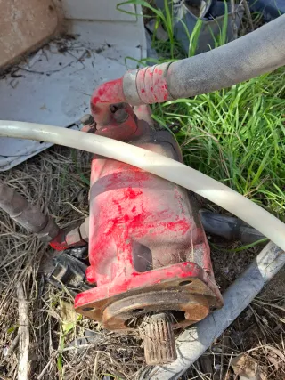 Bomba hidraulica hormigonera camion 3 ejes