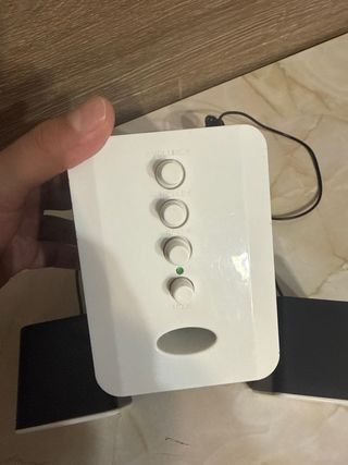 Altavoces 2.1 Negro y Blanco