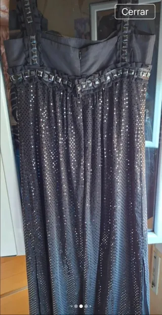 Vestido de fiesta negro elegante