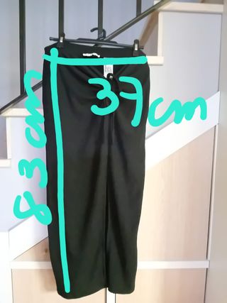 Falda larga negra Easy Wear