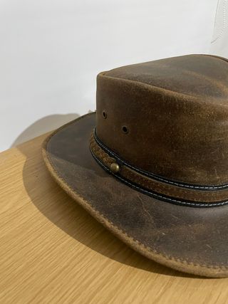 Sombrero Scippis Irving Piel Marrón Talla L