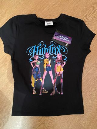 Camiseta nueva Bershka, Huntrix K-Pop, T.M