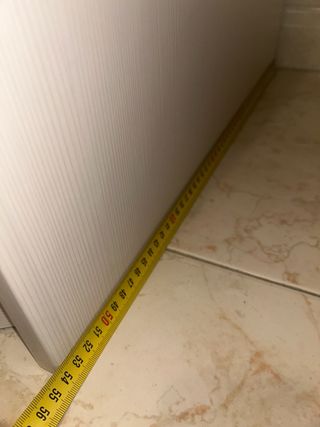 Armario modular esquinero beige y marrón