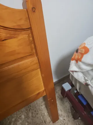 Cabecero 90cm Provenzal Madera