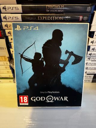 God of War PS4 + Carátula Promocional