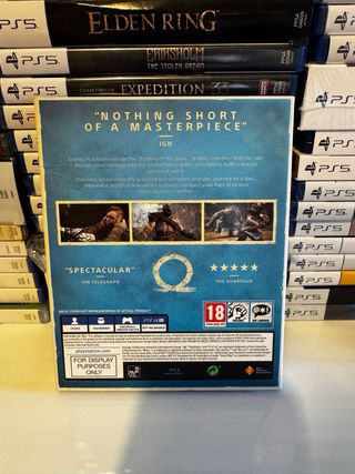 God of War PS4 + Carátula Promocional