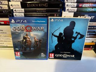 God of War PS4 + Carátula Promocional